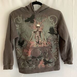 Gwp Sport Skeleton with Ravens Hoodie